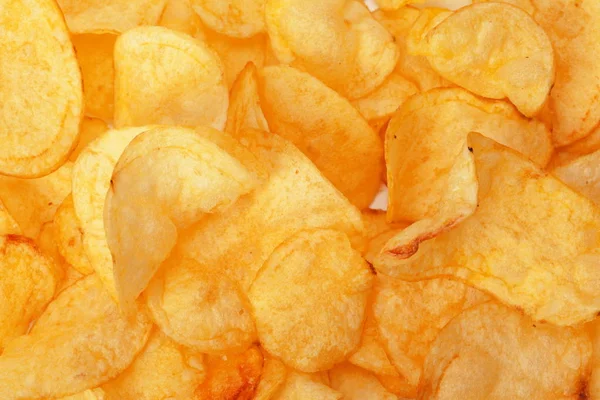 Chips Background Close — Stock Photo, Image