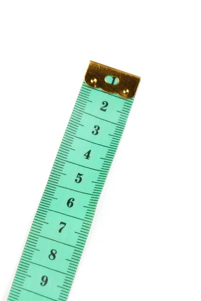 Measure Tape Isolated White Background — Stock Photo, Image
