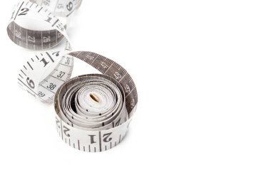 Teyp beyaz arkaplanda izole edildi 