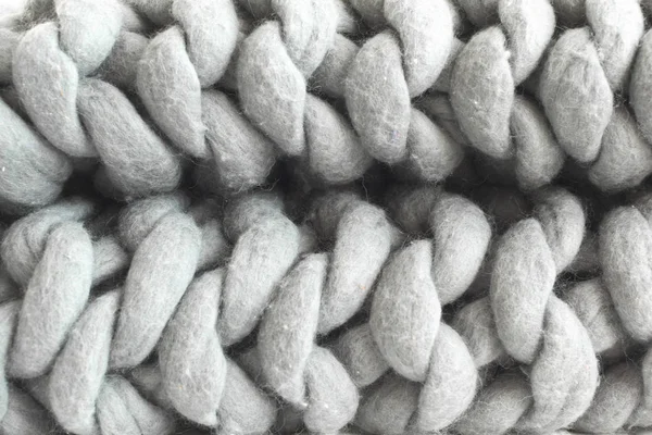 灰色针织巨型格子 — 图库照片