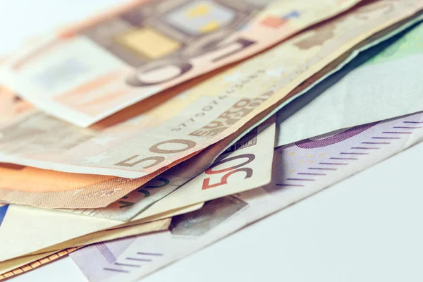 Banknoty Unii Europejskiej — Zdjęcie stockowe