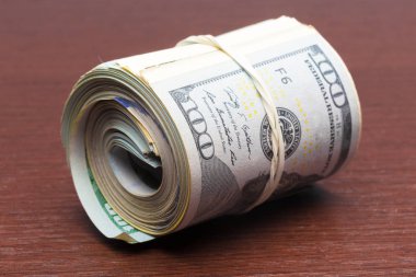 arka plan olarak para yüzeyine yakın çekim