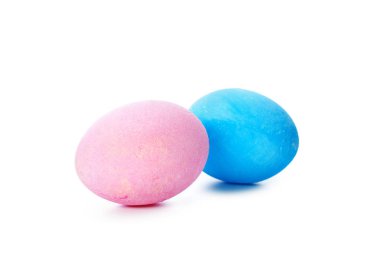 Paskalya renkli yumurta tatil dekorasyon 