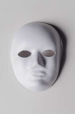 Beyaz Bankamatik beyaz maske, yakın çekim