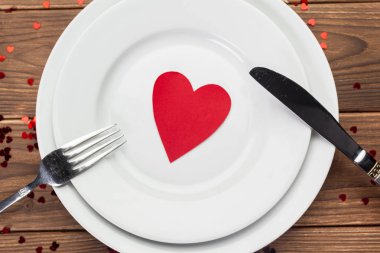 Sevgililer günü kompozisyon ahşap tablo