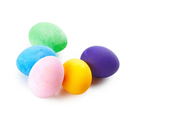 Ostern Bunte Eier Feiertagsdekoration — Stockfoto