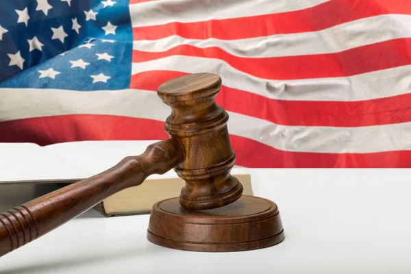 アメリカの法律システムと正義の概念 — ストック写真