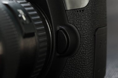 ayrıntılarda modern Dijital Slr fotoğraf makinesinin yakın çekim 