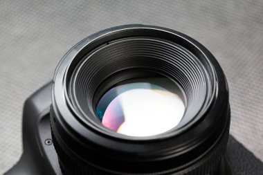 ayrıntılarda modern Dijital Slr fotoğraf makinesinin yakın çekim 