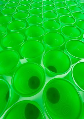 arka plan olarak tek kullanımlık plastik gözlük 