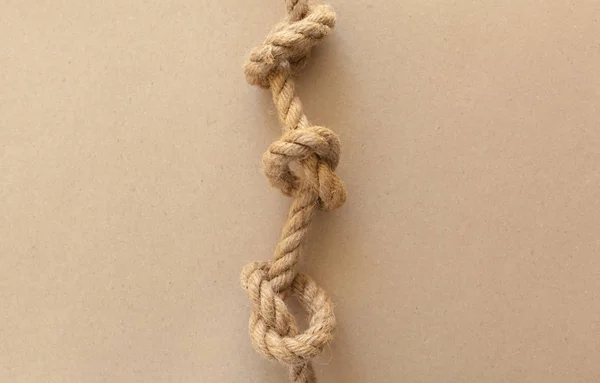 Ship Ropes Knot — Stock Photo, Image