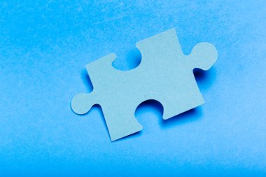 çok renkli puzzle parçaları Close-up