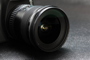 ayrıntılarda modern Dijital Slr fotoğraf makinesinin yakın çekim 
