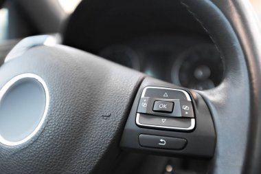 Modern araba iç detaylar