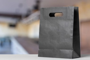 Boş kağıt torba tasarımınız için 