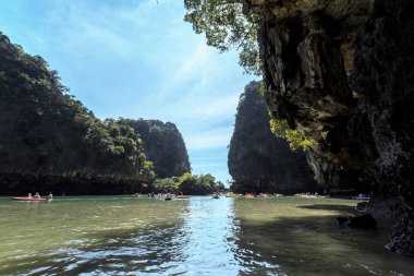 tropikal deniz manzara doğal görünümü