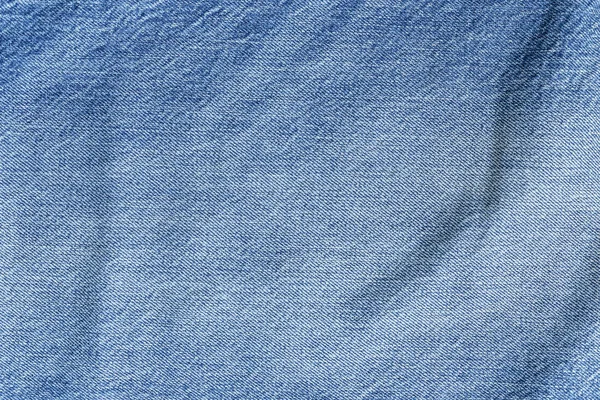 Close Van Blue Jeans Stof Textuur — Stockfoto