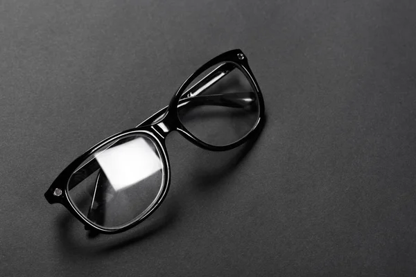 Okulary Czarnej Obręczy — Zdjęcie stockowe
