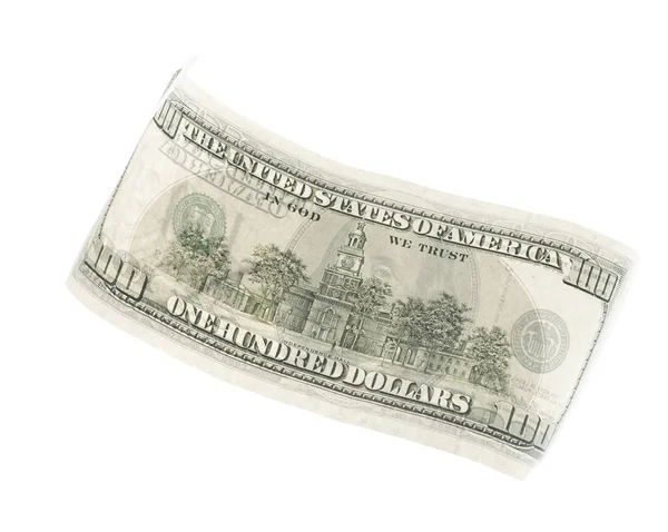 Доллар Изолирован Белом Фоне Бизнес Концепция — стоковое фото