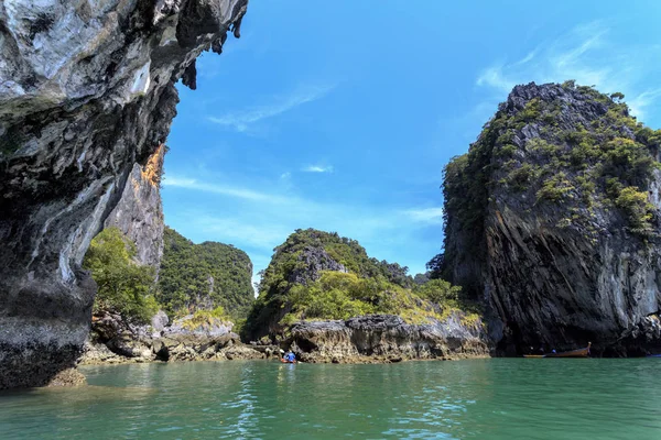 Vista Panorâmica Paisagem Marinha Tropical — Fotografia de Stock