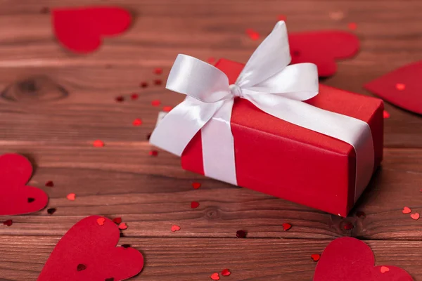 Fondo Feliz Día San Valentín Para Tarjeta Felicitación — Foto de Stock