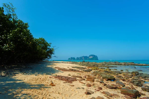 Scenic View Sea Tropical Coast — Stock Photo, Image