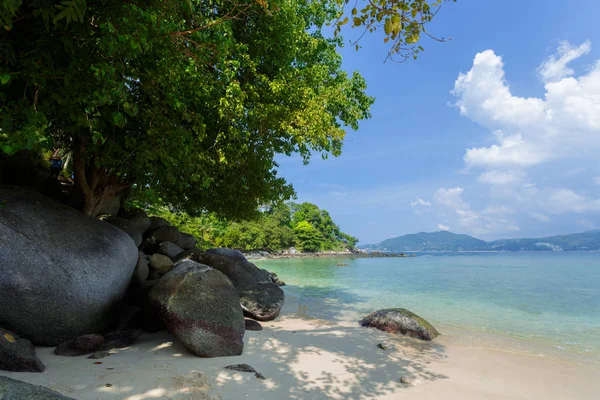 Vue Panoramique Sur Mer Côte Tropicale — Photo