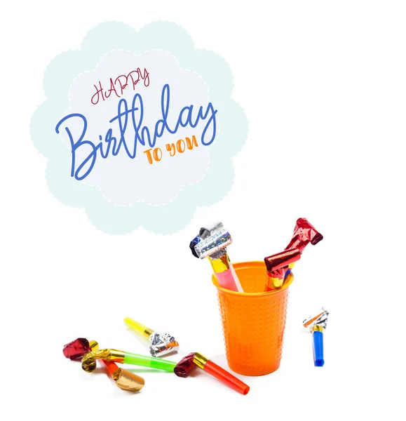 Party Items Background Close — Stock Photo, Image