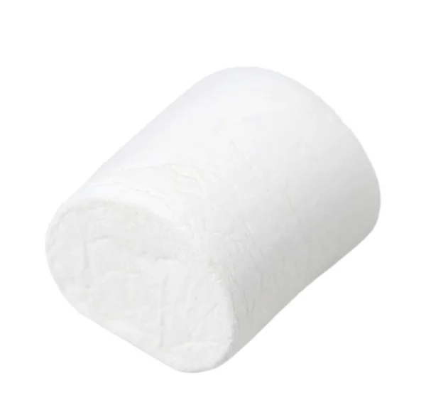Detailní Záběr Chlupaté Chutné Bílé Marshmallow — Stock fotografie