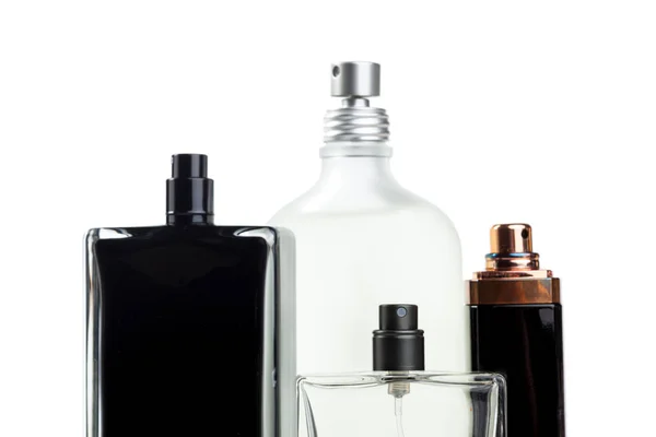 白い背景の分離した香水瓶のボトル — ストック写真