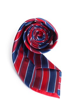 Beyaz arka plan üzerinde izole rahat kravat