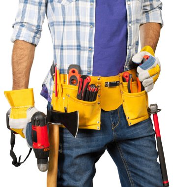 erkek inşaat işçisi araçları 