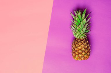 ananas renkli kağıt üzerinde Kapat