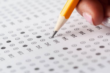 cevapları ile Test Puanı tablosunun görünümünü kapat