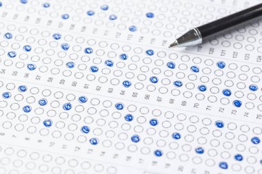 cevapları ile Test Puanı tablosunun görünümünü kapat