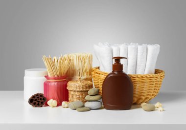 spa sağlık ürünleri bileşimi yakın çekim