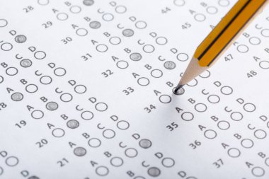 cevapları ile Test Puanı tablosunun görünümünü kapat