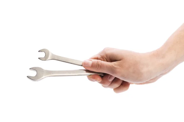 Wrench Isolated White — Stock Photo, Image