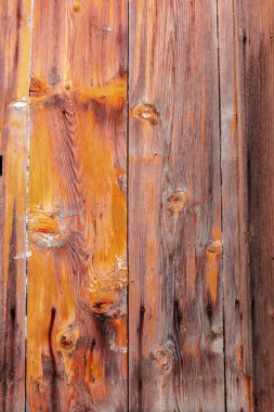 kahverengi kirli ahşap duvarına yakın çekim