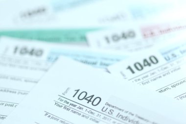 Vergi zamanı. Kavram görüntü.