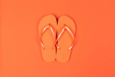 floplar flip. Üstten görünüm