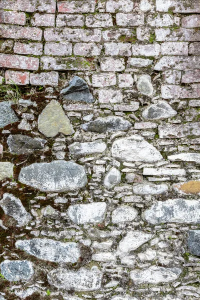 Nahaufnahme Der Textur Der Steinmauer — Stockfoto