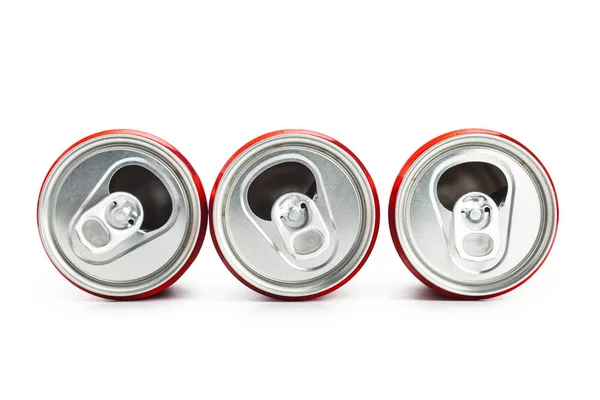 Close Empty Recycle Cans — Stock Photo, Image
