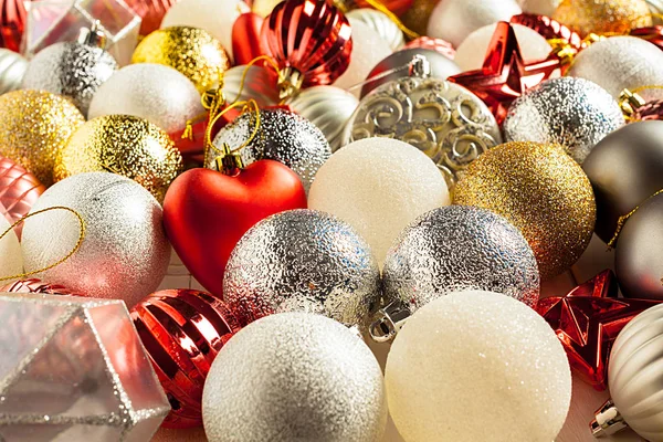 Vacanze Natale Decorazione Palle — Foto Stock