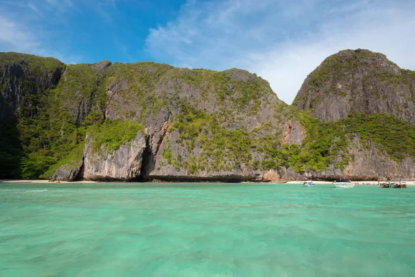 Vue Panoramique Sur Mer Côte Rocheuse — Photo