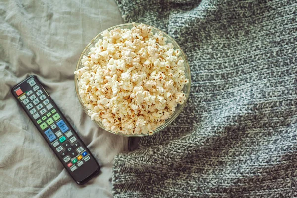 Palomitas Maíz Cuenco — Foto de Stock