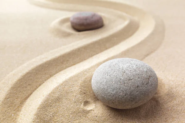 zen garden meditation stone background