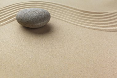 Zen Bahçe meditasyon taş arka plan