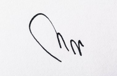 beyaz kağıt üzerinde Özet satırları