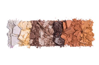 Göz merceği beyaz arkaplanda izole edildi.